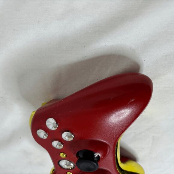Iron Man Themed Red & Gold Chrome Custom Controller Chaos XBOX 360 Controller - Picture 3 of 6